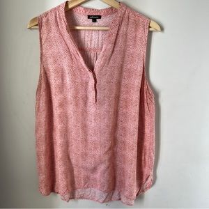 Soirée Tank Sleeveless Casual Lightweight Womens Size Large